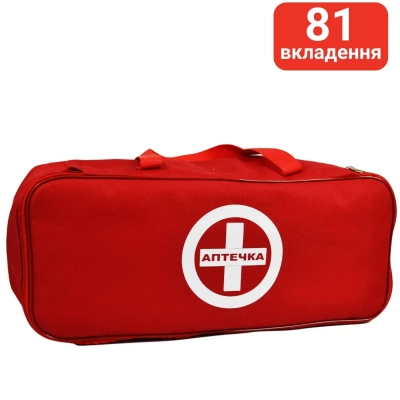 Автомобільна аптечка Poputchik 02-066-М
