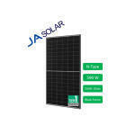 Cонячна панель JA Solar JAM72D40-590/MB (590W, bifacial, silver frame)
