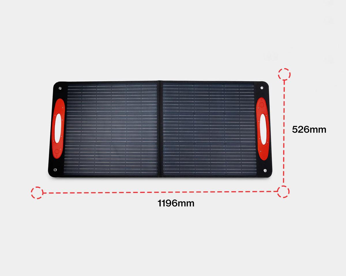 Портативна сонячна панель Bimson Power BP100WSP 100 Вт для зарядних станцій