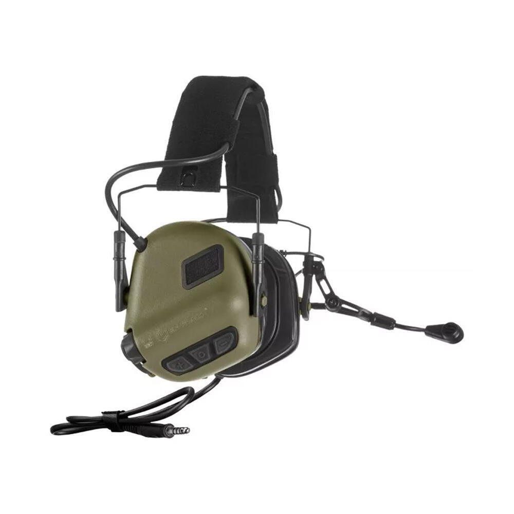 Активні захисні навушники Earmor M32 Plus (FG) Olive з гарнітурою (1740012)