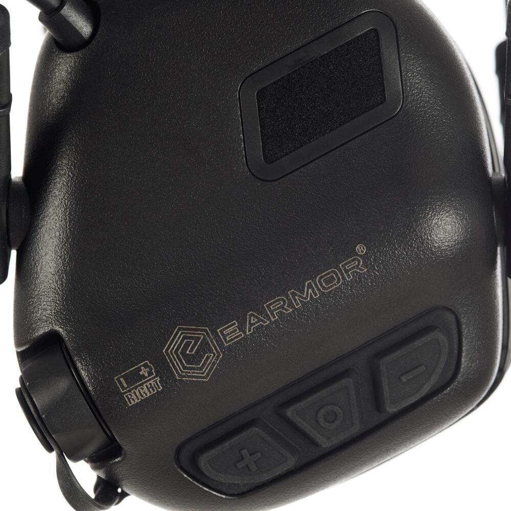 Активні захисні навушники Earmor M32 Plus (BK) Black з гарнітурою (1747178)