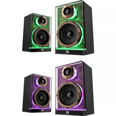 Акустична система Defender Futuro LED Bluetooth Black (65087)