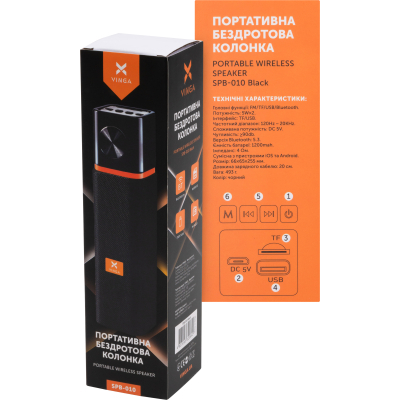 Акустична система Vinga SPB-010 Black