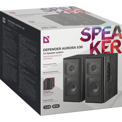 Акустична система Defender Aurora S30 30Вт USB Black (65431)