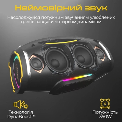 Акустична система HiFuture BoomBeat Black (boombeat.black)