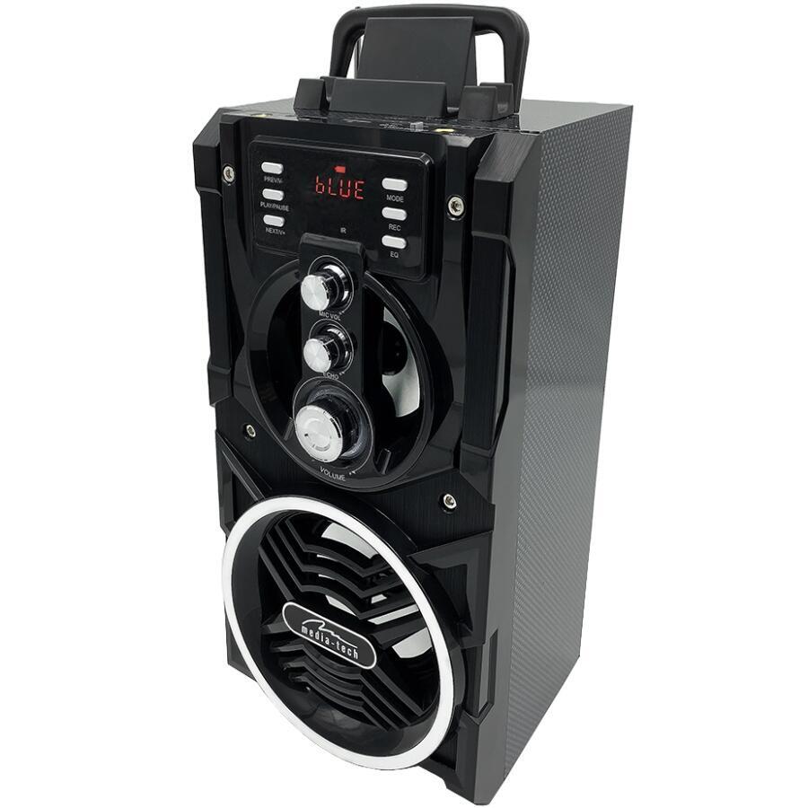 Акустична система 1.0 Media-Tech 18W, Bluetooth/FM/AUX/SD/USB/КАРАОКЕ чорна (MT3150)