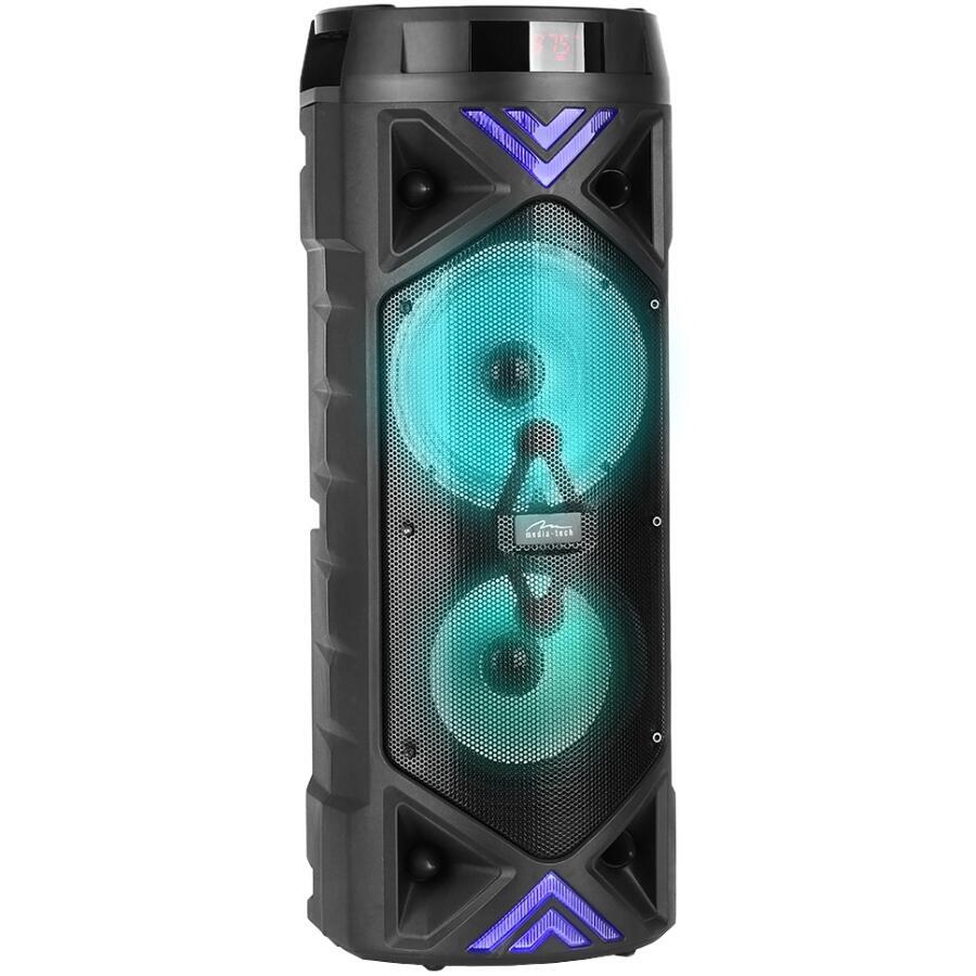 Акустична система 1.0 Media-Tech 50W, Bluetooth/FM/AUX/SD/USB/КАРАОКЕ/LED чорна (MT3182)