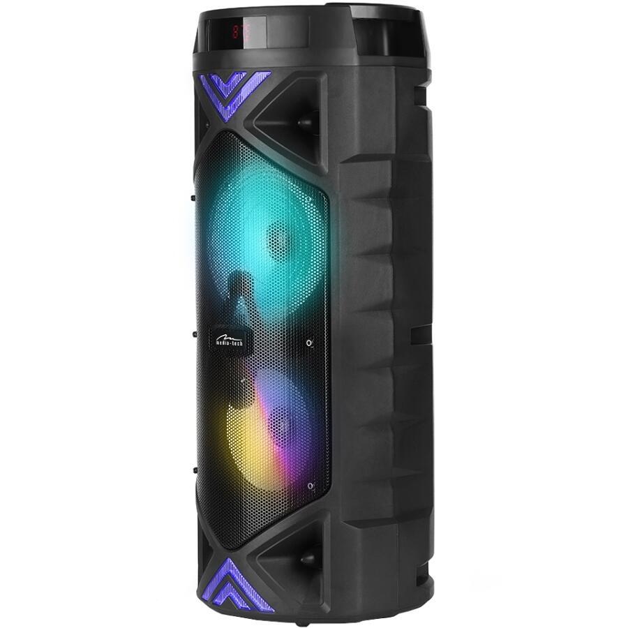 Акустична система 1.0 Media-Tech 50W, Bluetooth/FM/AUX/SD/USB/КАРАОКЕ/LED чорна (MT3182)