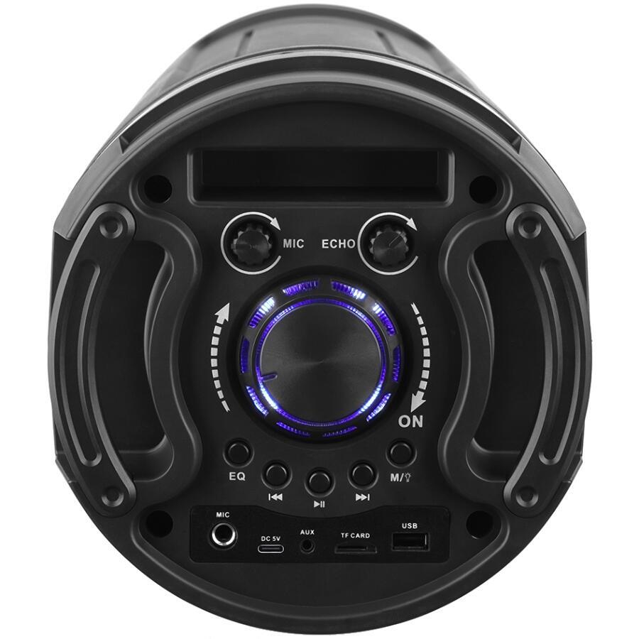 Акустична система 1.0 Media-Tech 50W, Bluetooth/FM/AUX/SD/USB/КАРАОКЕ/LED чорна (MT3182)