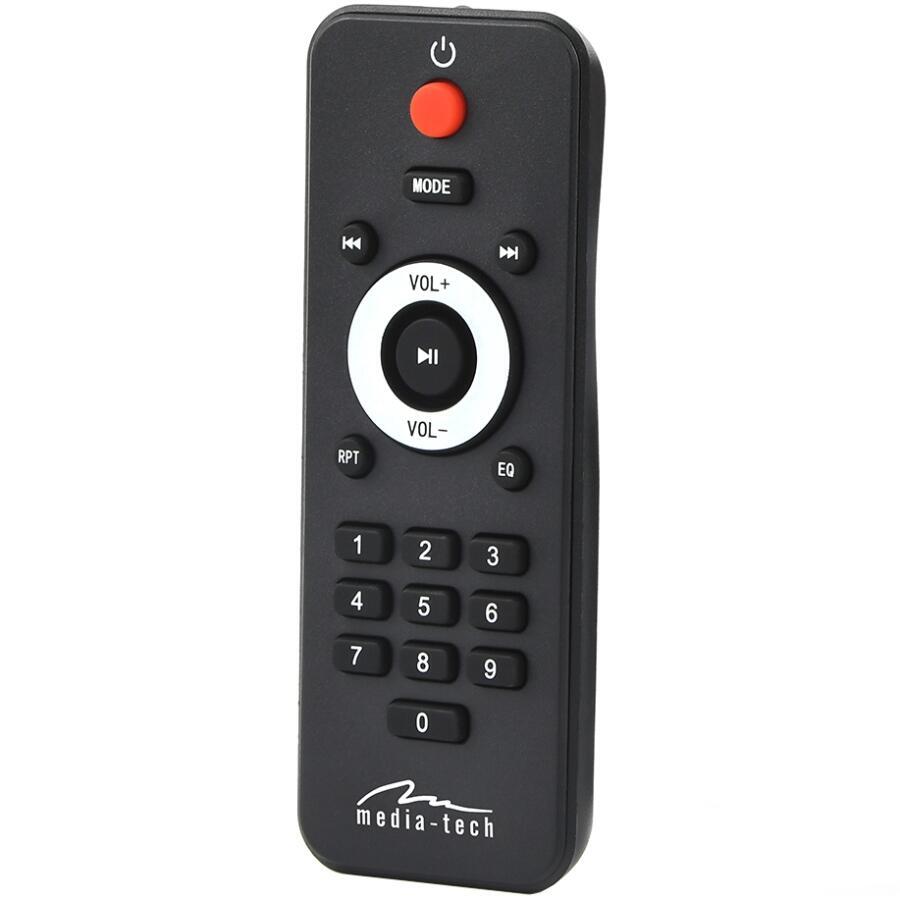 Акустична система 1.0 Media-Tech 50W, Bluetooth/FM/AUX/SD/USB/КАРАОКЕ/LED чорна (MT3182)