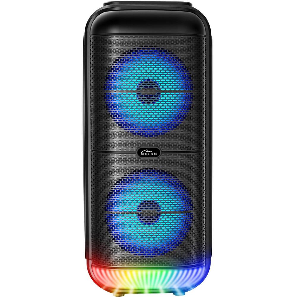 Акустична система 1.0 Media-Tech 50W, Bluetooth/FM/MP3/AUX/SD/USB/КАРАОКЕ/LED, чорна (MT3183)