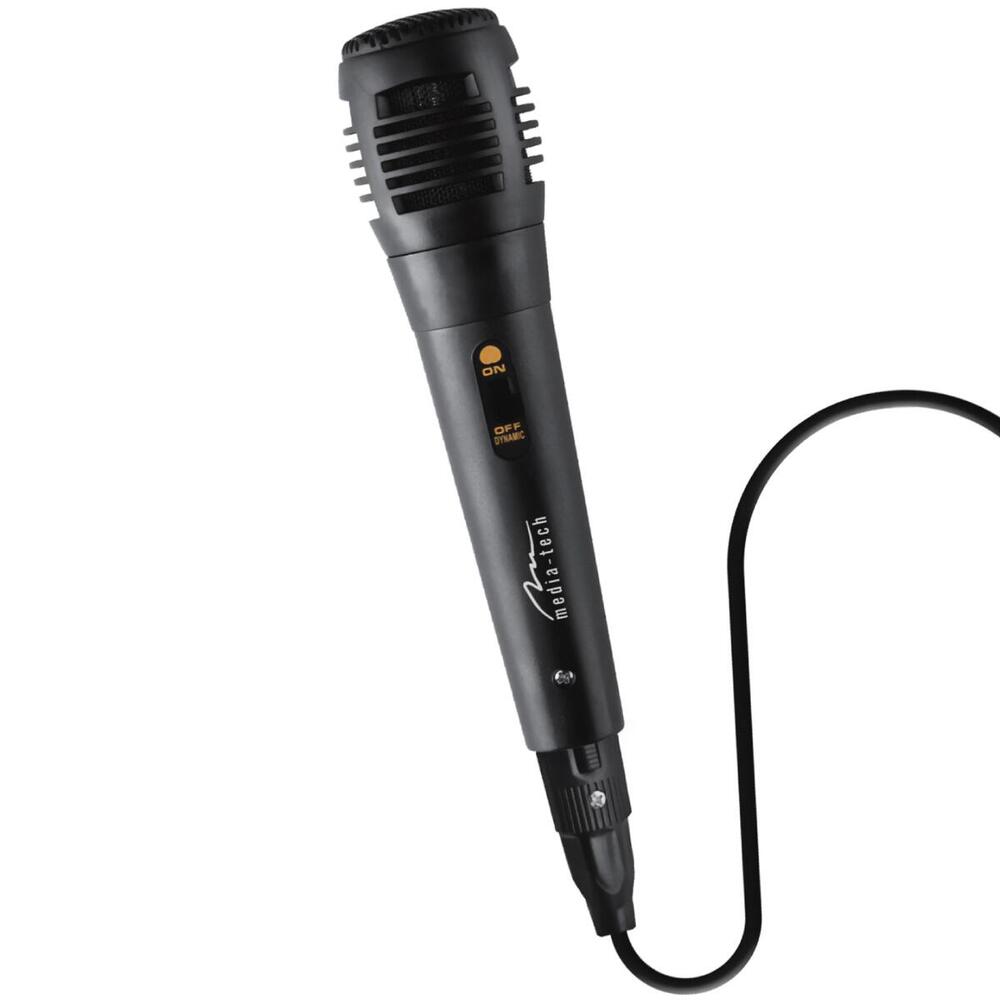 Акустична система 1.0 Media-Tech 50W, Bluetooth/FM/MP3/AUX/SD/USB/КАРАОКЕ/LED, чорна (MT3183)