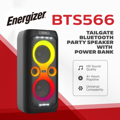 Акустична система Energizer BTS566 Black (BTS566)