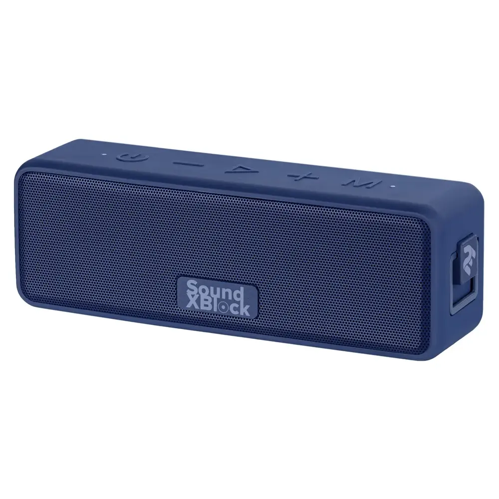 Акустична система 2E SoundXBlock TWS MP3 Wireless Waterproof Blue (2E-BSSXBWBL)