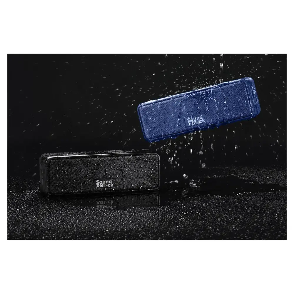 Акустична система 2E SoundXBlock TWS MP3 Wireless Waterproof Blue (2E-BSSXBWBL)