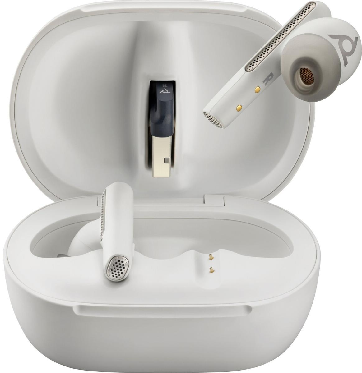 Навушники Poly Voyager Free 60+ Earbuds + BT700A + TSCHC White (7Y8G5AA)