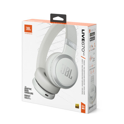 Bluetooth-гарнітура JBL Live 670NC White (JBLLIVE670NCWHT)