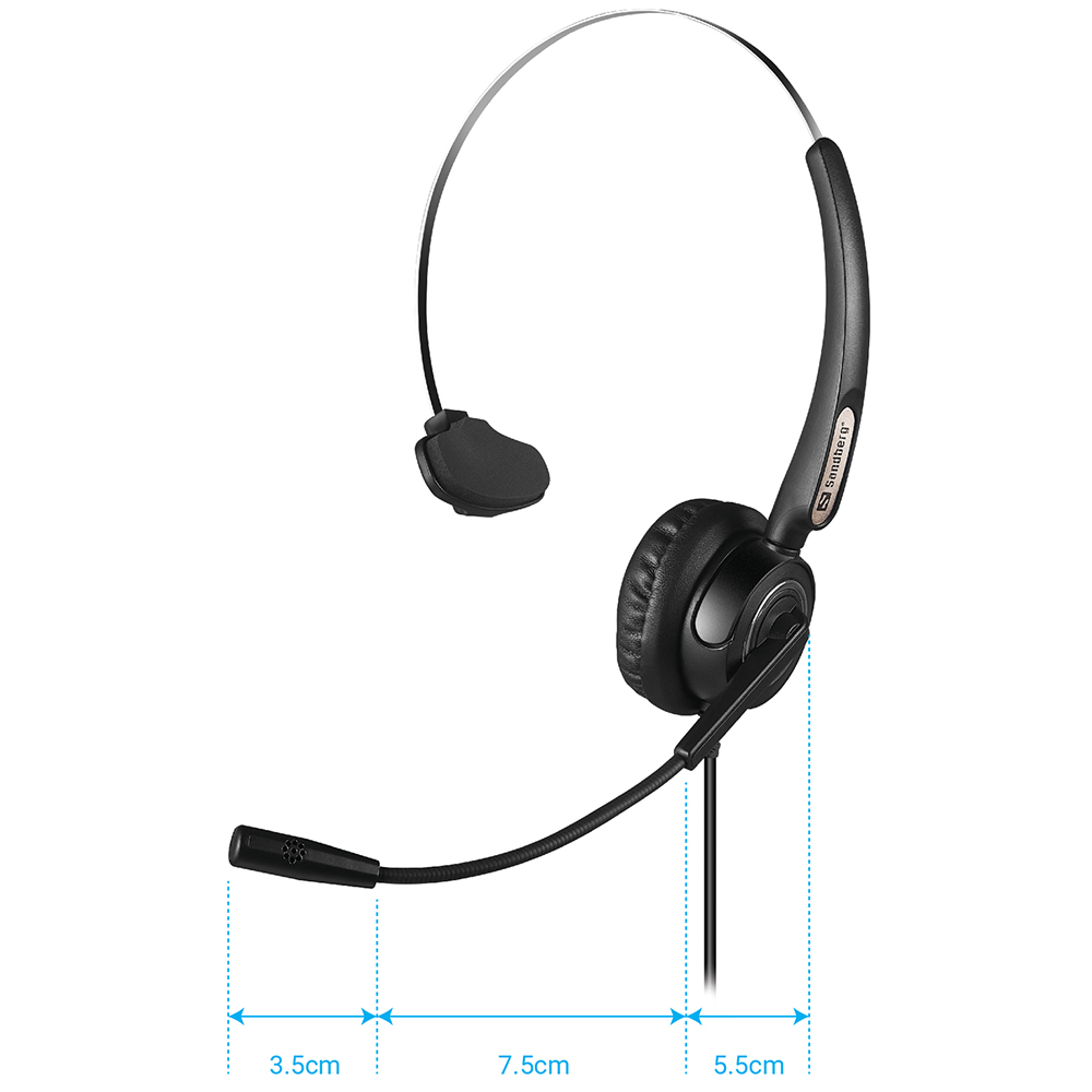 Навушники Sandberg USB Office Headset Pro Mono (126-14)