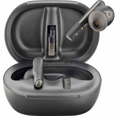 Навушники Poly Voyager Free 60+ Earbuds + BT700A + TSCHC Black (7Y8G3AA)