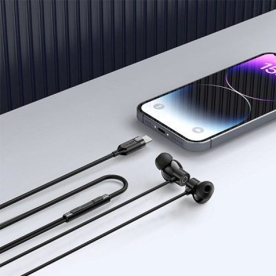 Навушники Acefast L10 USB-C Black (6974316285335)