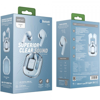 Навушники Acefast T6 Ice blue (6974316281559)