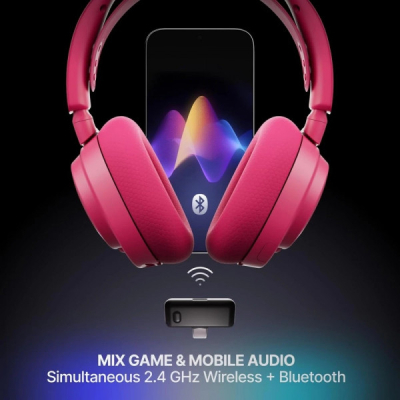 Навушники SteelSeries Arctis Nova 7X Gen 2 Wireless Magenta (61760)
