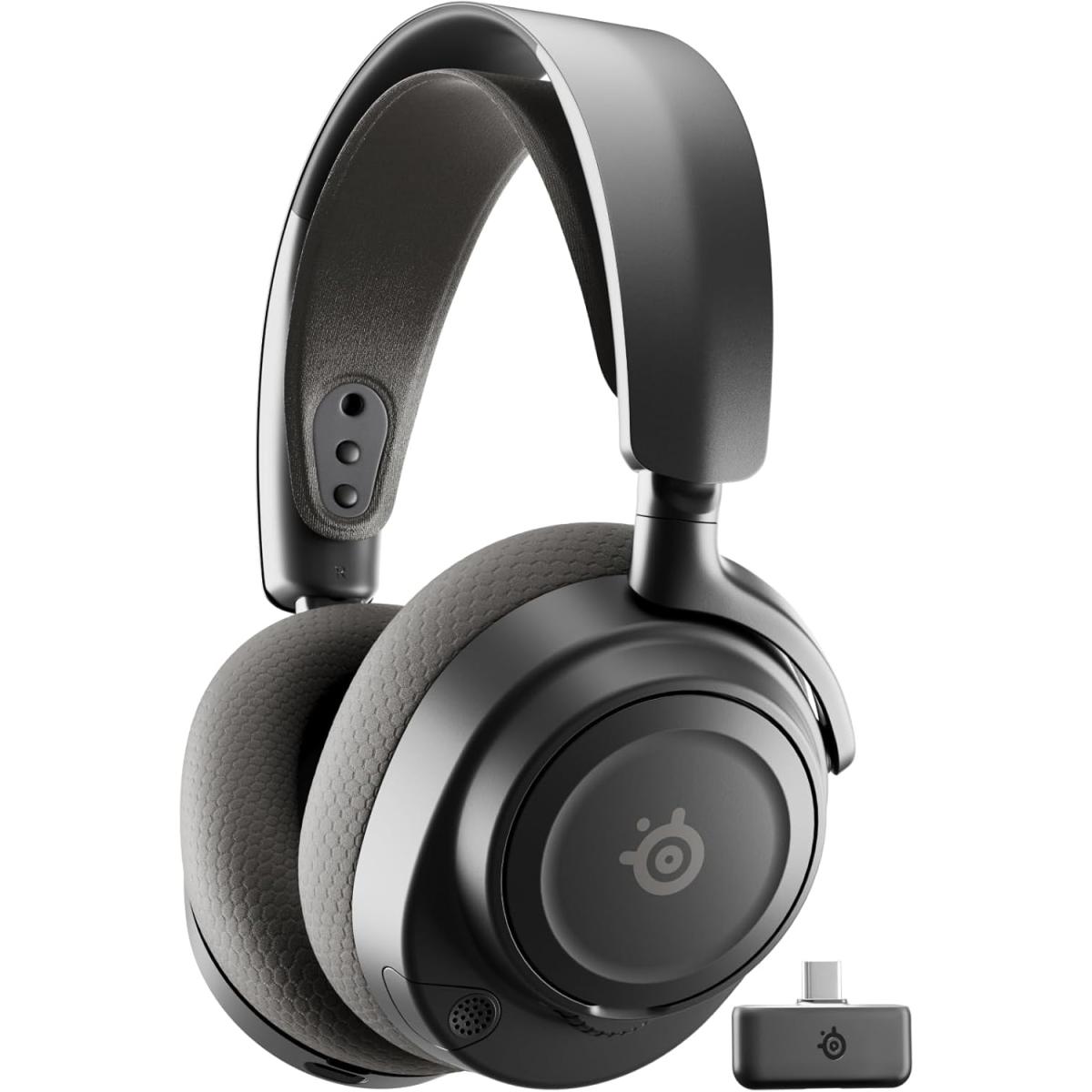 Ігрова гарнітура SteelSeries Arctis Nova 7P Gen 2 Wireless Black PC/PS/SW/MAC/MOB (61744)