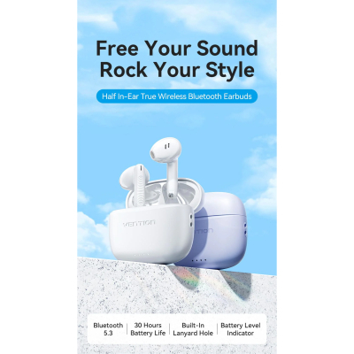 Навушники VENTION Elf Earbuds E03 White (NBHW0)