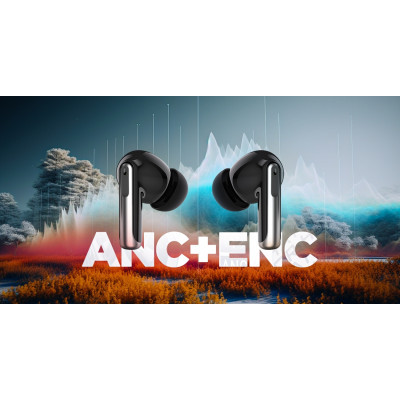 Bluetooth-гарнiтура Hator Hyреrpunk Truedots SyncHUB Black (HTA430)