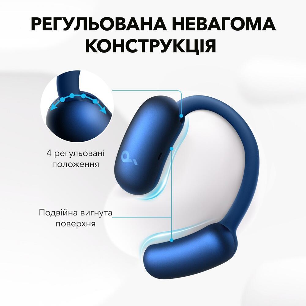 Bluetooth-гарнітура Anker SoundCore AeroFit 2 Blue (A3874G31)