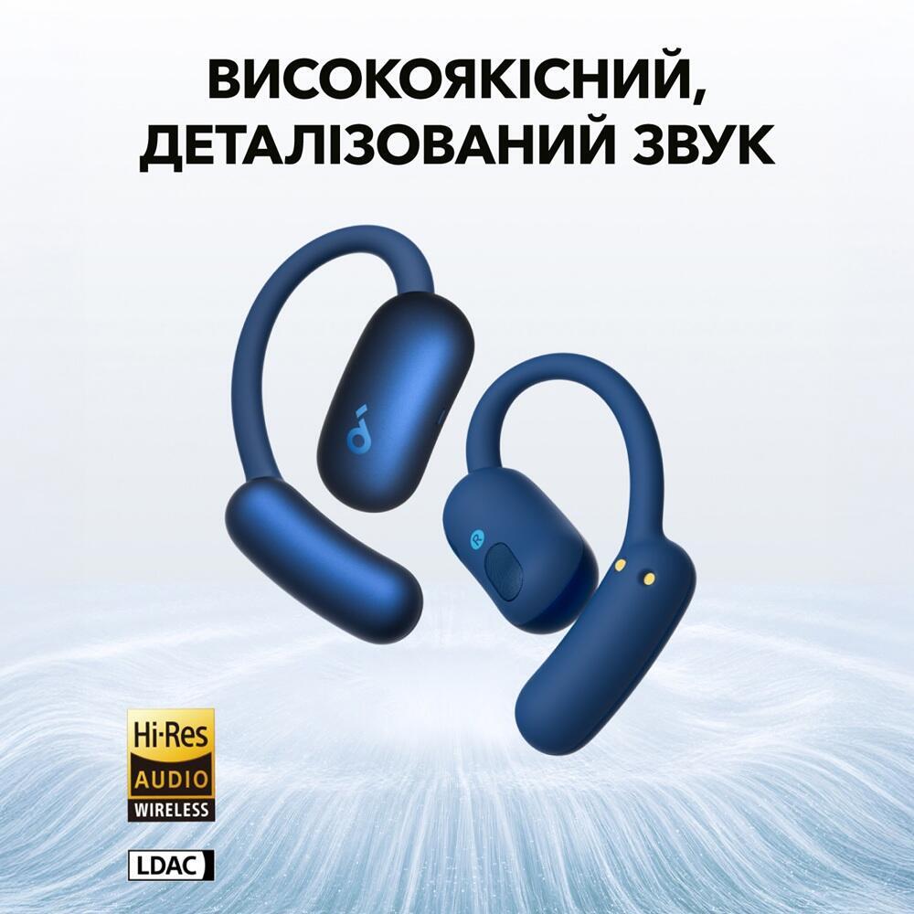 Bluetooth-гарнітура Anker SoundCore AeroFit 2 Blue (A3874G31)