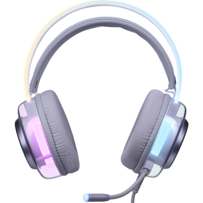 Навушники Defender Glitch RGB USB White (62490)