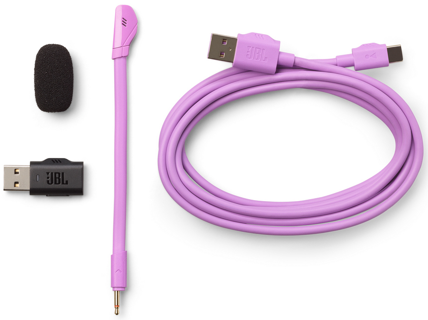 Bluetooth-гарнітура JBL Quantum 360 Wireless Purple (JBLQTUM360PUR)