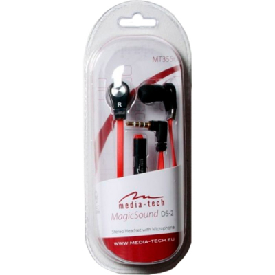 Гарнітура Media-Tech Magicsound DS-2 Black/Red (MT3556R)