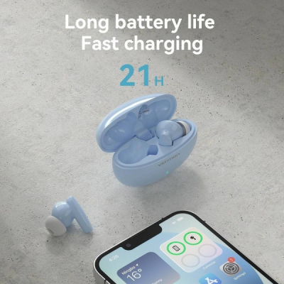 Навушники Vention Elf Earbuds E01 Blue (NBFS0)