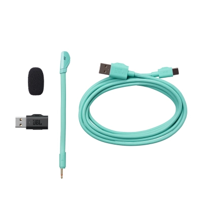 Bluetooth-гарнітура JBL Quantum 360 Wireless Cyan (JBLQTUM360CYN)