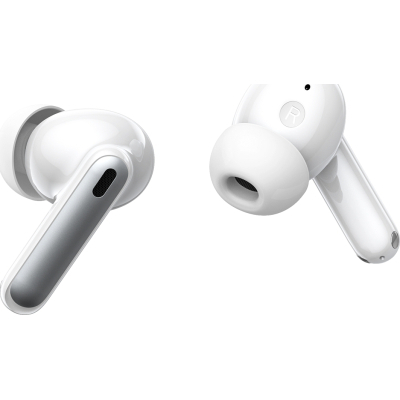 Bluetooth-гарнiтура Hator Hyреrpunk Truepods Hybrid ANC White (HTA432)