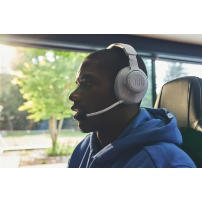 Bluetooth-гарнітура JBL Quantum 360 Wireless White (JBLQTUM360WHT)