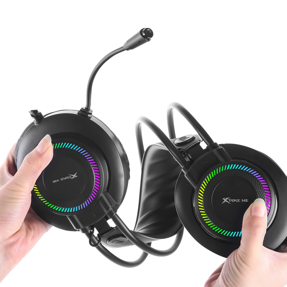 Навушники Xtrike ME GH-509 RGB Black (GH-509)