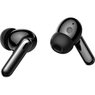 Bluetooth-гарнiтура Hator Hyреrpunk Truepods Hybrid ANC Black (HTA431)