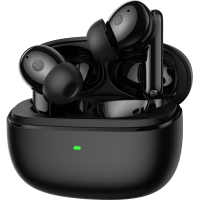 Bluetooth-гарнiтура Hator Hyреrpunk Truepods Hybrid ANC Black (HTA431)