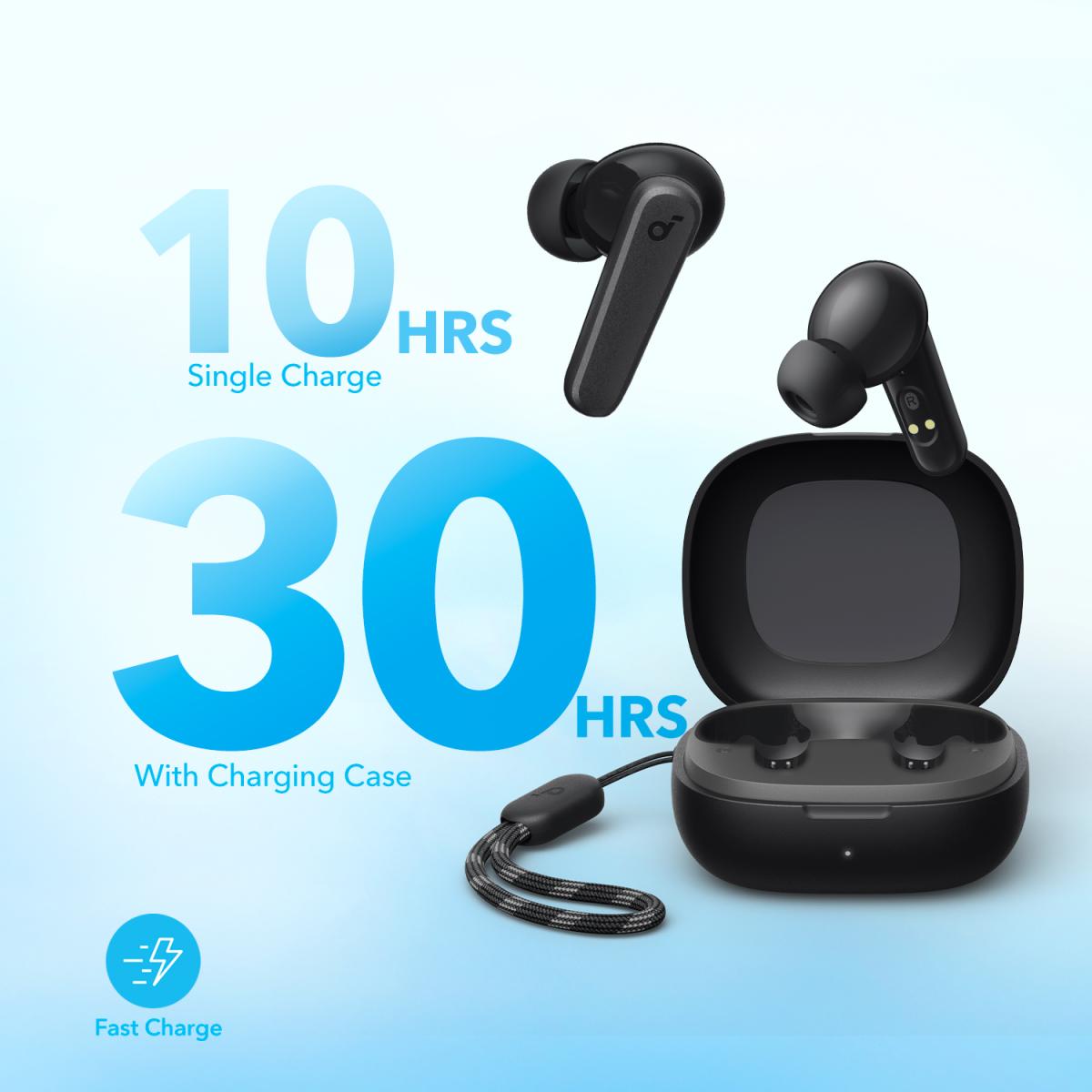 Bluetooth-гарнітура Anker SoundCore R50i Black (A3949G11/A3949G12)