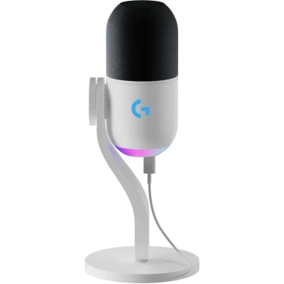 Мiкрофон Logitech Yeti GX Dynamic RGB Gaming Mic with Lightsync Off White (988-000576)