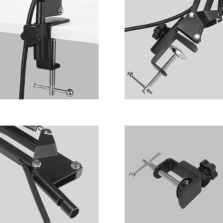 Ігровий стрім мікрофон Media-Tech Професійний набір XLR USB чорний (MT397K)