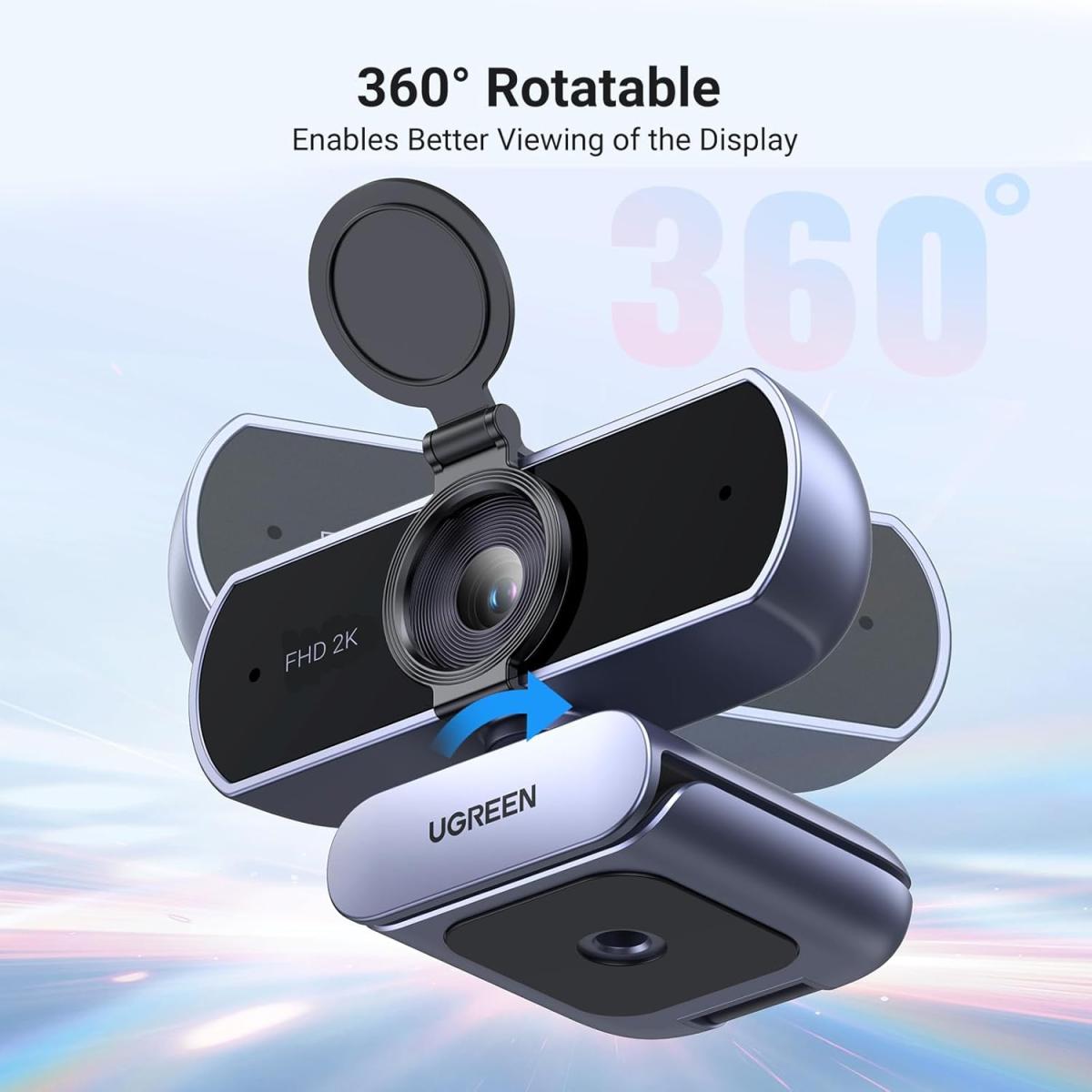 Веб-камера Ugreen CM717 2K webcam USB-A (25442)