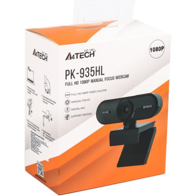 Веб-камера A4Tech PK-935HL 1080P Black (4711421954570)