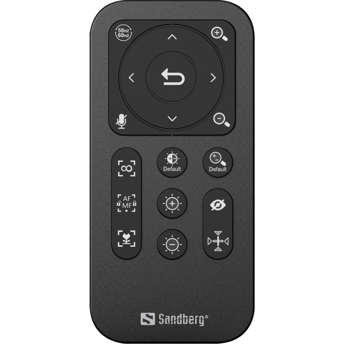 Веб-камера Sandberg Streamer USB Webcam Pro Elite Full HD, Remote control, USB-A/USB-C connection (134-39)