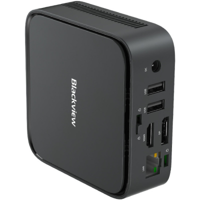 Комп'ютер Blackview Mini PC MP50 BLACK / Ryzen5 3500U, 16, 512, K&M (MP50 R5 16GB+512GB BLACK)