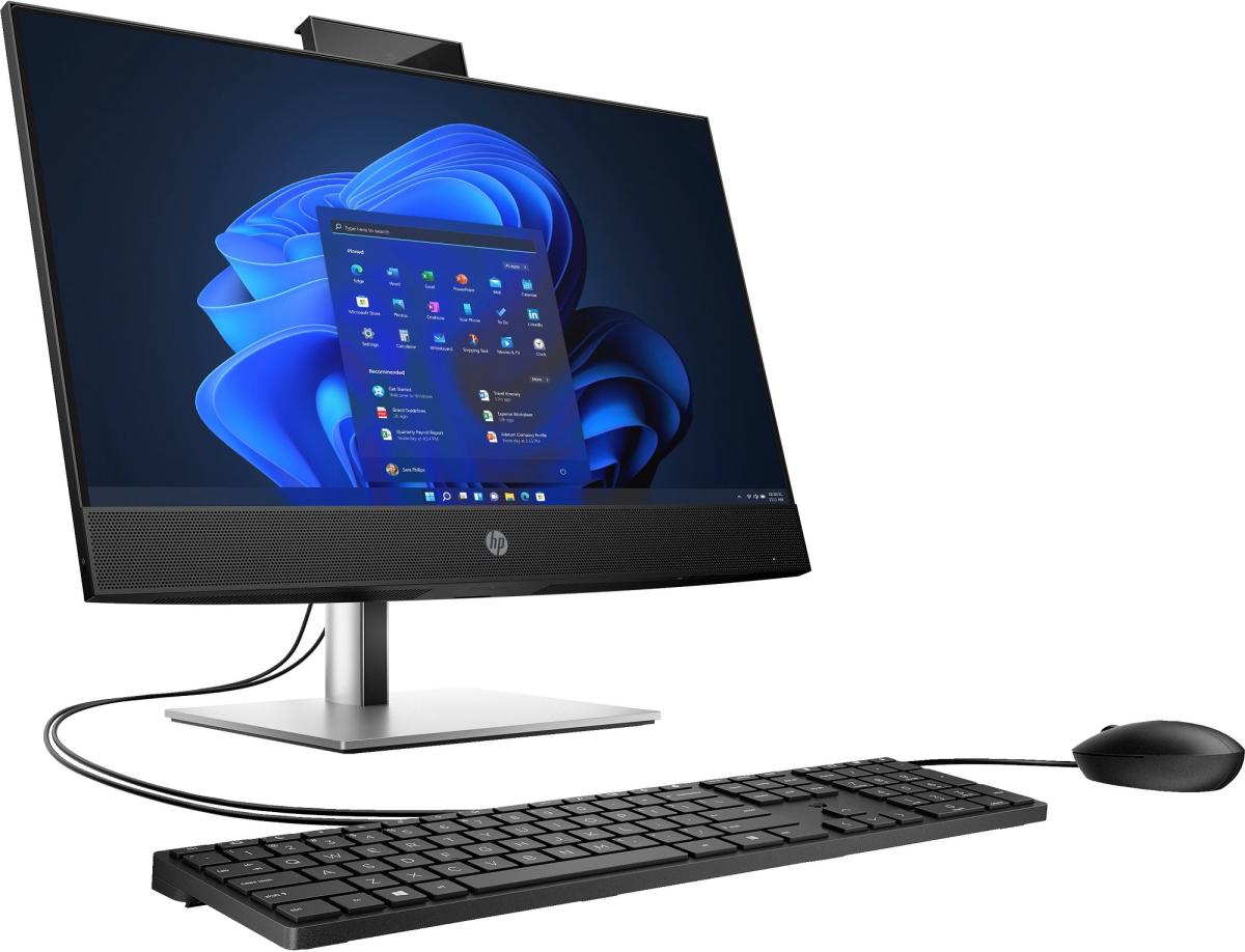 Комп'ютер HP ProOne 440 G9 AiO /i5-14500T, 16, 512, Cam, K&M, WiFi, HAS, W11Pro (B70YMAT)