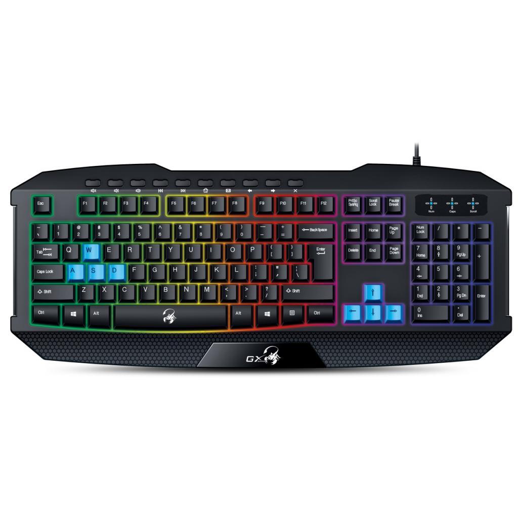 Клавiатура Genius Scorpion K215 Black (31310474105)